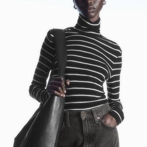 Striped Black and White Sweater